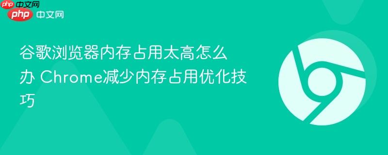 谷歌浏览器内存占用太高怎么办 Chrome减少内存占用优化技巧