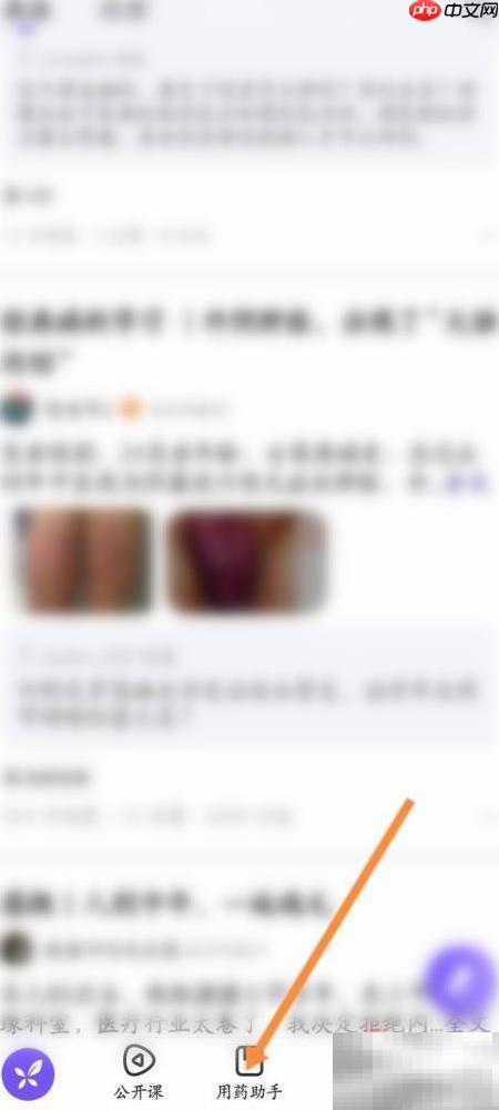 丁香园查药品信息方法