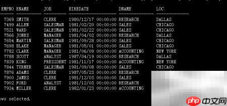 Oracle关联查询中WHERE与ON用法解析