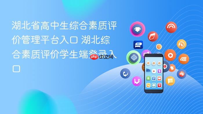 湖北省高中生综合素质评价管理平台入口 湖北综合素质评价学生端登录入口