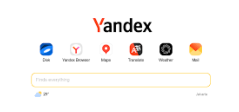 浏览器搜索俄罗斯引擎yandex官网最新地址