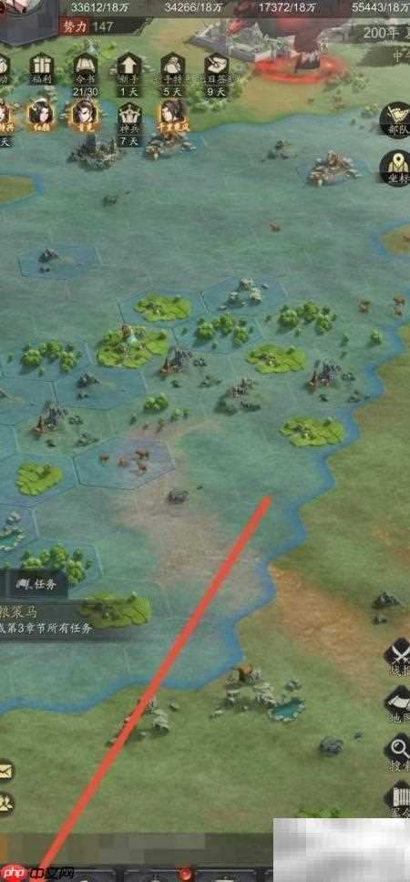 神将三国：查看许褚势不可挡